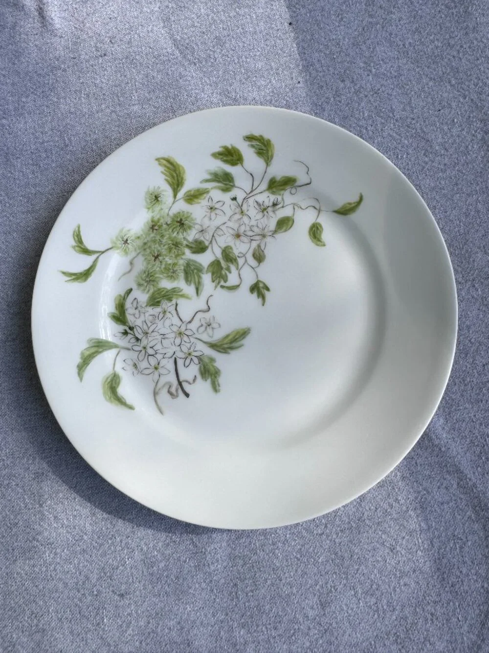 Haviland Limoges Floral Plates – Antique French Porcelain